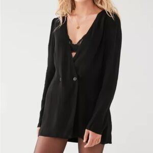 Urban Outfitters Black Blazer Dress